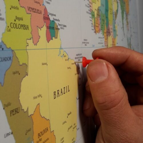 Mapa Mundi Pinieable