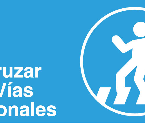 Al Cruzar use Vías Peatonales