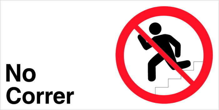 No Correr