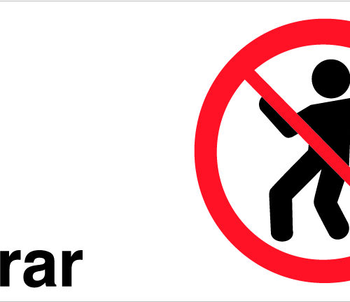 No Entrar
