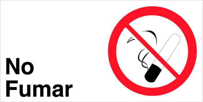 No Fumar