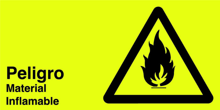 Peligro Material Inflamable