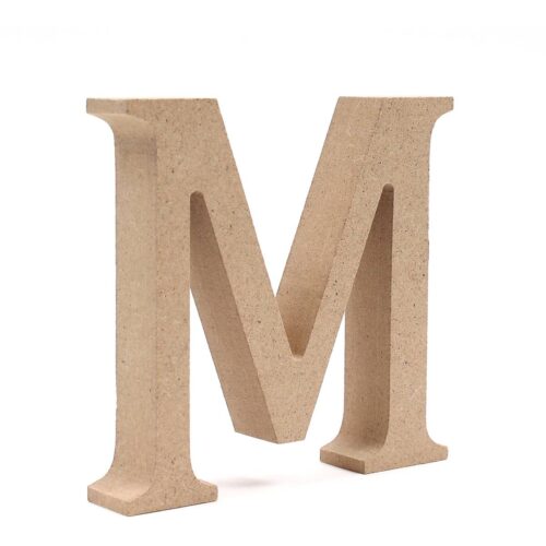 Letras en MDF