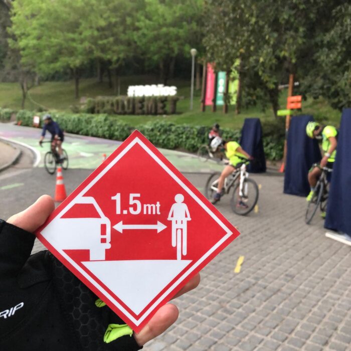 Sticker Respeto Ciclista - Image 2