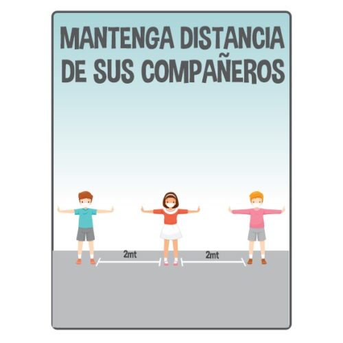 Mantenga Distancia Escolar